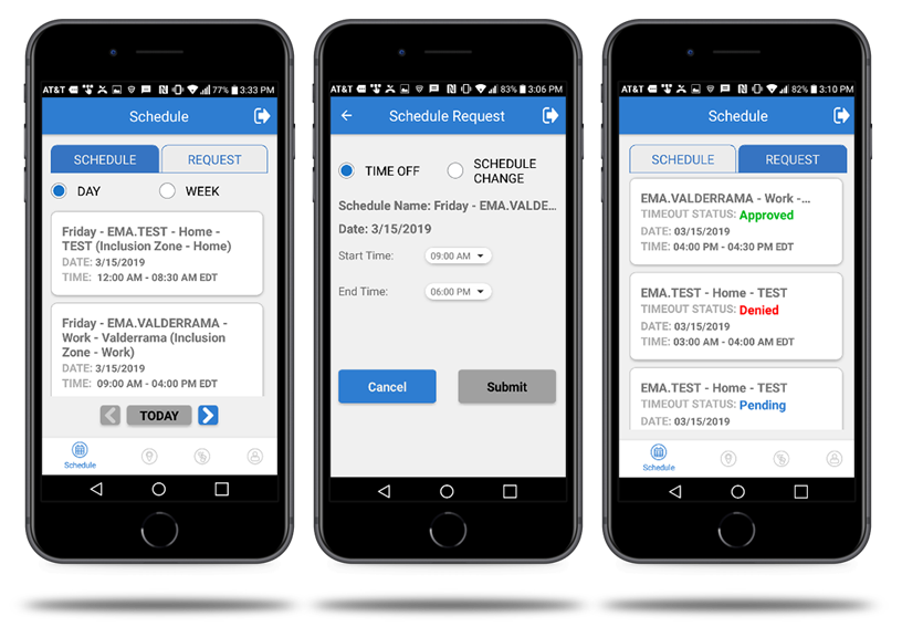 Enrollink Schedule Requests